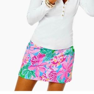 Lilly Pulitzer Colette Knit Skort- Multi Tigers Lair